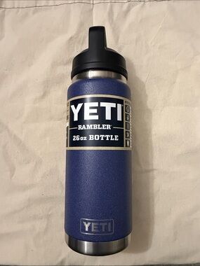 Yeti Rambler 26oz Bottle in Purple and Black